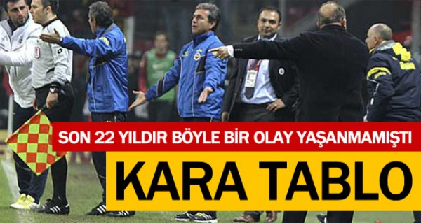 Fenerbahe'de kara tablo!